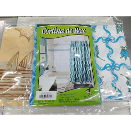 Imagem sobre Cortina Box 138x180 Pena Verde