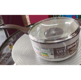 Imagem sobre Caçarola 1,55L Cerâmica com Tampa Smart Plus com Fundo de Indução